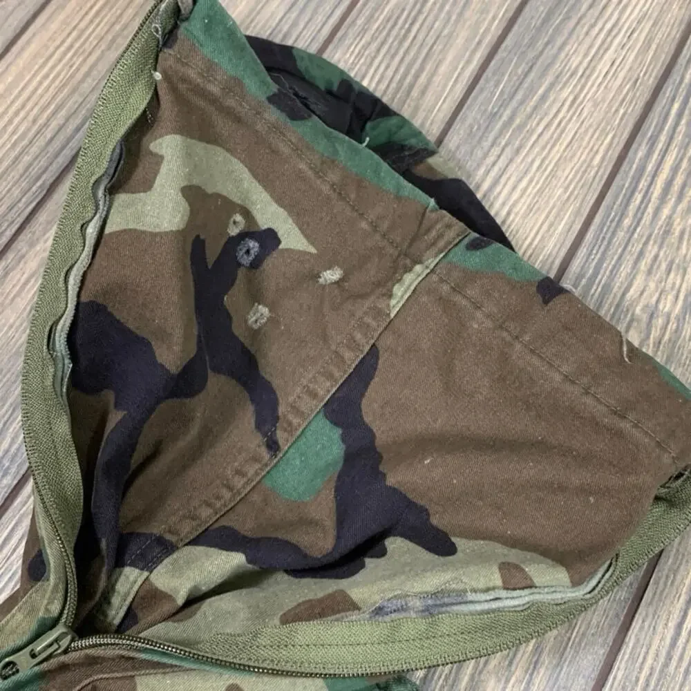 Men Army‎ Military Camo Chemical Protection Jacket Pants Suit Lined Sz S Cargo
